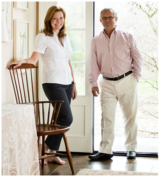 Designers Mr. and Mrs. Howard for Sherrill Furniture